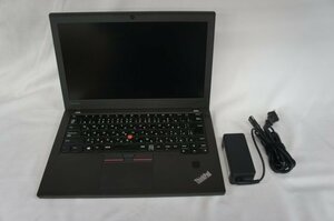 ★中古品・送料無料・1円スタート★ Lenovo ThinkPad X270 20K5A03EJP (Core i5-6200U/メモリ 8GB/SSD 128GB/13.5インチ/Win10P) ③