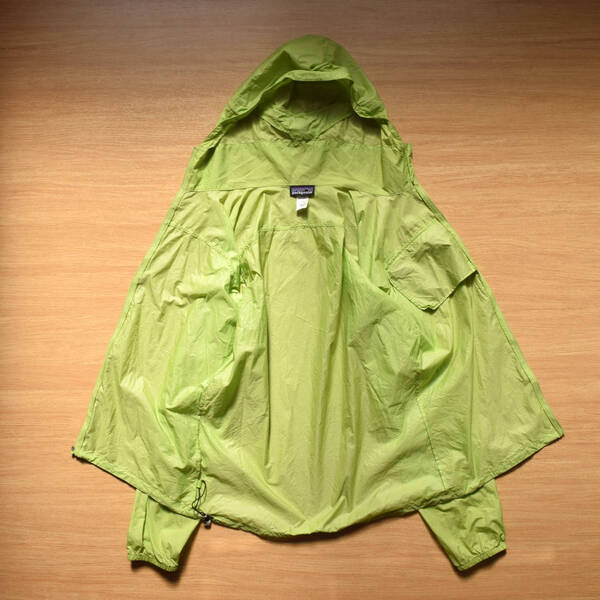 メンズM 日本L Patagonia フーディーニジャケット パタゴニア Houdini Jacket ランニング トレイル 薄手パーカー 軽量ウインドブレーカー
