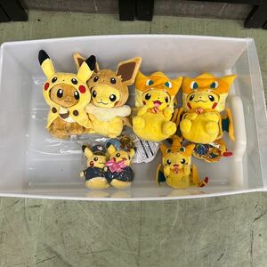 ◆【売り切り】ピカチュウぬいぐるみ 7点まとめセットポケモンセンターメガトーキョー FAN OF PIKACHU&EIEVUI パイロットピカチュウ