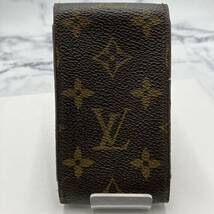 ●【売り切り】LOUIS VUITTON ルイヴィトン エテュイ シガレット M63024 CT0090モノグラム シガレットケース タバコケース 喫煙具_画像6