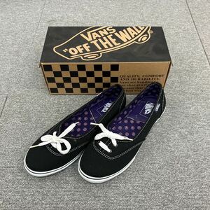 □【売り切り】VANS バンズ AUTHENTIC FLAT V791W スリッポンフラット スニーカー シューズ レディース 靴 