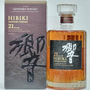 〇SUNTORY /サントリー 響 21年 700ml 43％ 未開栓 古酒 自宅保管品〇