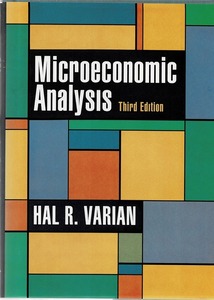 即決 送料無料 洋書 Microeconomic Analysis Hal R. Varian Third Edition ミクロ経済分析 最適化手法 均衡手法 ゲーム理論 寡占 資産市場