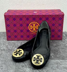 TORY BURCH トリーバーチ レザー フラットシューズ パンプス バレエシューズ サイズ：6 23cm相当■兵庫県姫路市から 23-777