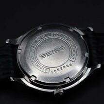 SEIKO BUSINESS-A セイコー ビジネスA 8346-8000 自動巻 27石 動作品ジャンク シルバー デイデイト 1967年 ベルト新品 アンティーク メンズ_画像7