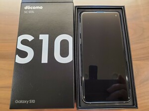 美品 状態良好 SAMSUNG Galaxy s10 SC-03L 128GB SIMロック解除 SIMフリー ドコモ docomo プリズムホワイト 中古 Android12