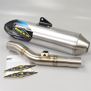 ◇展示品 KX250F '14-'16 BILLS PIPES ビルズパイプス RE13 2mMAX スリップオンマフラー サイレンサー(53-K25014)訳アリ