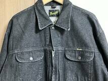 WACKO MARIA ワコマリア WRANGLER / DENIM TRUCKER JACKET　Mサイズ　ブラック_画像3