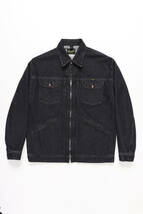 WACKO MARIA ワコマリア WRANGLER / DENIM TRUCKER JACKET　Mサイズ　ブラック_画像1