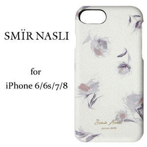 SMIR NASLI（サミールナスリ）iPhoneケース 花柄 ホワイト系 iPhone 6/6s iPhone 7/8 スマホケース
