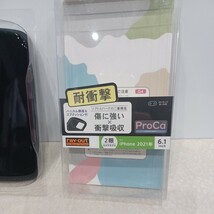 f57 レイ・アウト ( ray-out ) iPhone 13 耐衝撃 ProCa/ブラック RT-P31AC3/B_画像3