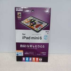 f72 ラスタバナナ　光沢防指紋フィルム iPad mini 第6世代 クリア　G3210IPM6