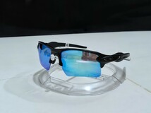 新品 偏光レンズ OAKLEY FLAK 2.0 XL オークリー フラック Ice Blue Polarized アイスブルー ポラライズド サングラス 交換用 OO9188-_画像1