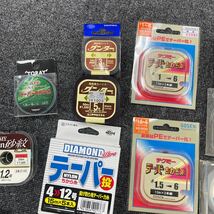 KS10 釣り道具 釣り糸　ハイループ　CASTEST グンター　DIAMOND 開封済み有り　計12個まとめ_画像5