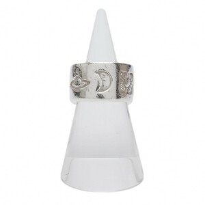 Vivien Westwood Vivienne Westwood Orb Graving Ring Silver 11