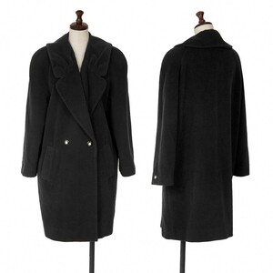  Balenciaga BALENCIAGA tuck laperuflano шерстяное пальто чёрный 9