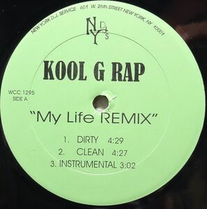 【Kool G Rap / Master Foul “My Life (Remix) / It's On”】 [♪HZ]　(R5/11)