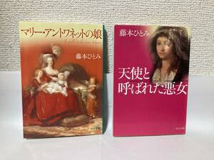 送料無料　『マリー・アントワネットの娘』『天使と呼ばれた悪女』２冊セット【藤本ひとみ　中公文庫】