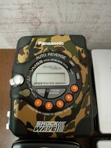 ポータブルプレーヤー　カセットプレーヤー　4点　まとめ　WALKMAN　ウォークマン　SONY　ソニー　WM-EX2 EX610 EX621 RQ-SW20 ジャンク_画像2