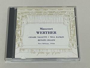 2CD◇マスネ「ウェルテル」チェリーニ/The Golden Age Of Opera GAO-141/2◇S17
