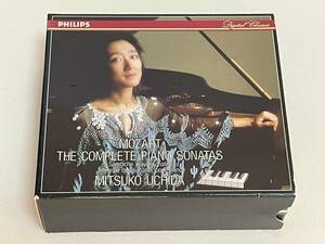 廃盤 初期西独盤 PHILIPS 6CD◇内田光子（ピアノ） モーツァルト：ピアノ・ソナタ全集　幻想曲、ロンド、アダージョ、小さなジーグ S10