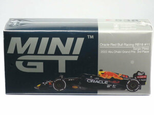 MINI GT 1/64 オラクル レッドブル レーシング RB18 No.11 アブダビグランプリ 3位 2022 (Sergio Perez)(MGT00538-L)