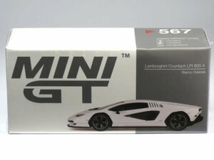 MINI GT 1/64 ランボルギーニ カウンタック LPI 800-4 Bianco Siderale パールホワイト (左ハンドル) (MGT00567-L)