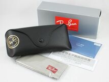 ケース黒 Ray-Ban レイバン RB2140F-601/52 52サイズ サングラス WAYFARER ウェイファーラー ライトカラー ライトグリーン_画像8