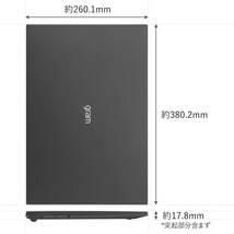 【新品未開封】LG ノートパソコン LG gram / 17ZB90R-MA78J(2023年モデル) / 17インチ_画像2