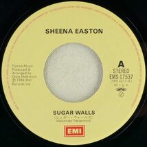 ■シーナ・イーストン(Sheena Easton)｜シュガー・ウォールズ(Sugar Walls)／ダブル・スタンダード(Double Standard) ＜EP 1984年 日本盤＞_画像4