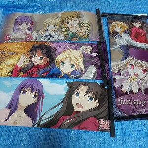 フェイト　４枚セット　スティックポスター　ポスター　ロングポスター　短冊　遠坂凛　Fate　間桐さくら　イリア　大河　送料無料　s4fd