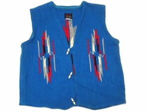 Tribe Square vintage original CHIMAYO VEST 36-38 size / チマヨベスト ネイティブ柄 メンズ