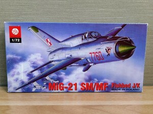 PLASTYK 1/72 MiG-21 SM/MF フィッシュベッド J/K プラモデル☆ミグ21☆戦闘機☆ポーランド☆海外プラモデル