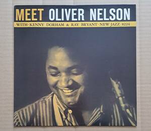 US-Reissue盤LP◎Oliver Nelson『Meet Oliver Nelson』with Kenny Dorham＆Ray Bryant OJC-227 New Jazz オリヴァー・ネルソン 64891J