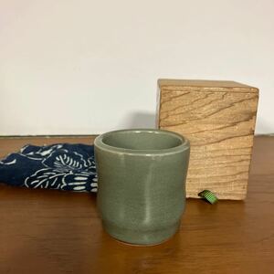 《隔世遺伝》青木木米盃（江戸）酒器 京焼　茶道具