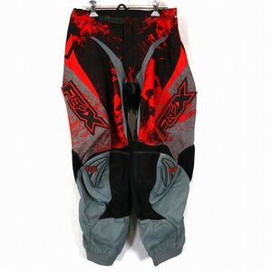 FOX Racing フォックス レーシングパンツ モーターサイクル バイカー サーキット 走行用 レッド (メンズ 32) O0396 /1円スタート