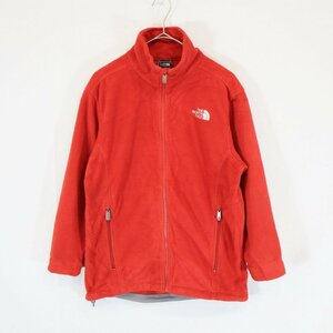 THE NORTH FACE ノースフェイス POLARTEC ポーラテック フリースジャケット レッド (レディース Lサイズ相当) N5300 /1円スタート