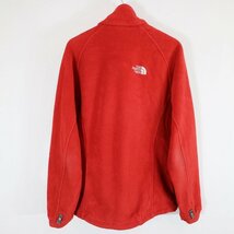 THE NORTH FACE ノースフェイス フリースジャケット 防寒 アウトドア レッド (レディース L) N5324 /1円スタート_画像2