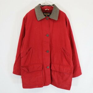 WOOLRICH ウールリッチ ハンティングジャケット 防寒 アウトドア レッド (レディース L) N6103 /1円スタート