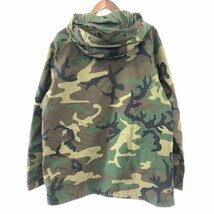 2000年代〜 米軍実物 U.S.ARMY ECWCS GEN1 GORE-TEX PARKA ミリタリー 戦闘服 アウター ウッドランドカモ (メンズ XL-L) 中古 古着 O9733_画像2