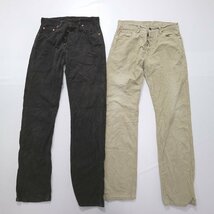 ◎リーバイス コーデュロイパンツ set オールド 他 (メンズW30/W29/W28) 8枚セット まとめ売り 古着卸 1円スタート MQ2611_画像2