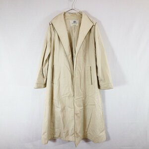 カナダ製 Aquascutum アクアスキュータム ラップコート コート フォーマル ユーロ ベージュ (メンズ Sサイズ相当) N6545 /1円スタート