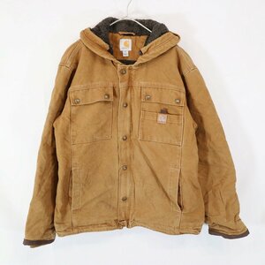 Carhartt カーハート バートレット ジャケット 防寒 防風 ワーク ダック地 ブラウン (メンズ M) N7109 /1円スタート