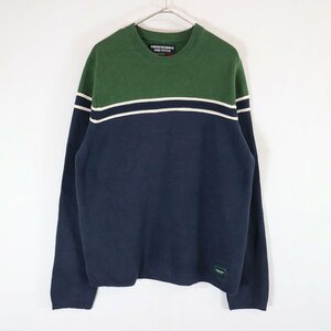 Abercrombie & Fitch アバクロンビーアンドフィッチ コットンニット セーター 防寒 カジュアル (メンズ L) N7254 /1円スタート