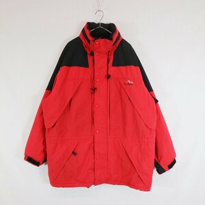 2000年代～ L.L.Bean エルエルビーン 中綿ナイロンジャケット 防寒 アウトドア レッド (メンズ XL) N7278 /1円スタート