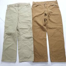 ◎ディッキーズダックパンツ set ワークパンツ 作業着 他 (メンズW38) 8枚セット まとめ売り 古着卸 1円スタート CP5 MQ4234_画像3