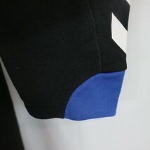 Hummel ヒュンメル 長袖Ｔシャツ 大きいサイズ Y2K ブルー (メンズ XL) N8678 /1円スタート_画像3