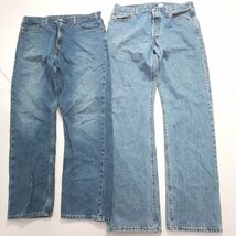 ◎リーバイスデニムパンツ set 紙タグ インディゴ 他 (メンズW40/W38) 8枚セット まとめ売り 古着卸 1円スタート DP2 MQ4435_画像3