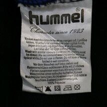 Hummel ヒュンメル 長袖Ｔシャツ 大きいサイズ Y2K ブルー (メンズ XL) N8678 /1円スタート_画像6