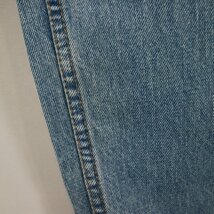 2000年代～ Levi's リーバイス 550 デニムパンツ アメカジ メキシコ製 ワイドジーンズ ライトブルー (レディース L) N8802 /1円スタート_画像7